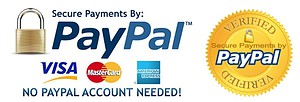 SICHERE ZAHLUNG ÜBER PAYPAL, AUCH OHNE KONTO !!! ALLE KARTEN.