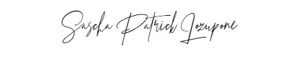 unterschrift